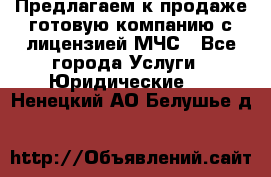 Предлагаем к продаже готовую компанию с лицензией МЧС - Все города Услуги » Юридические   . Ненецкий АО,Белушье д.